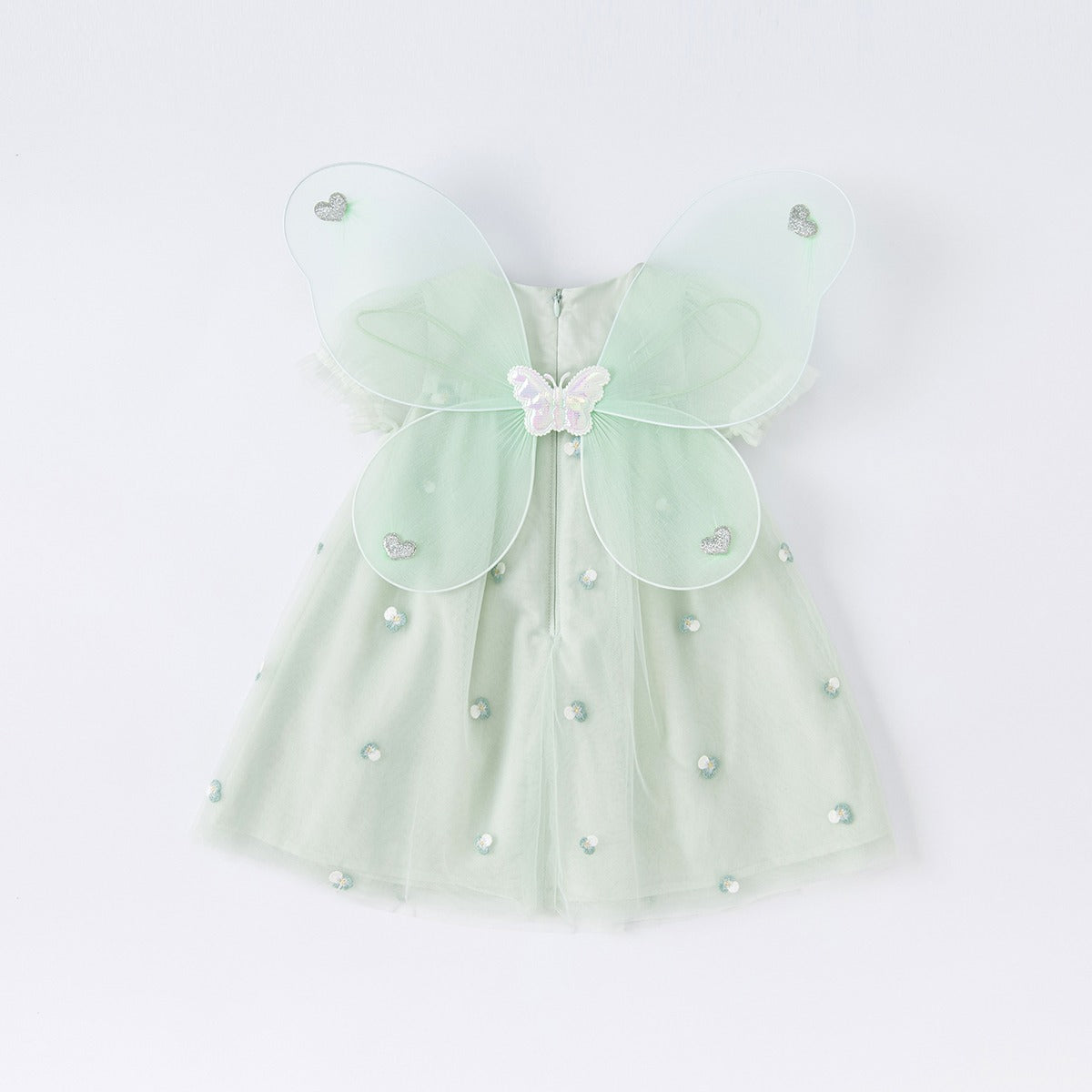 Tinkerbell Inspired Dress with Wing
