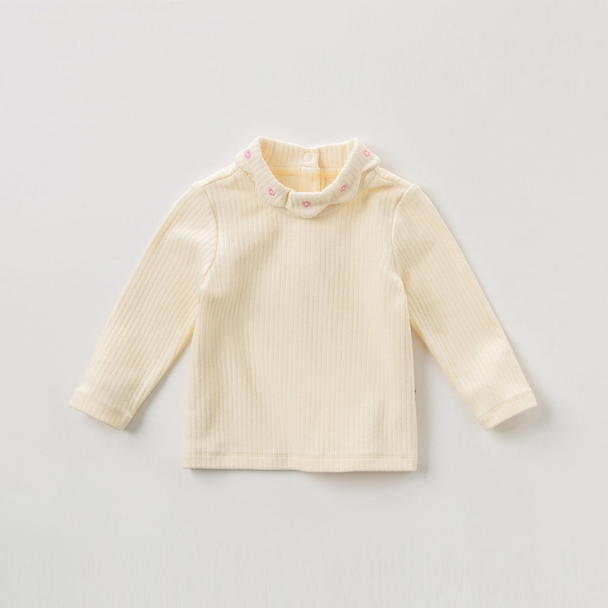 Creamy Long Sleeve Layering Basic Top