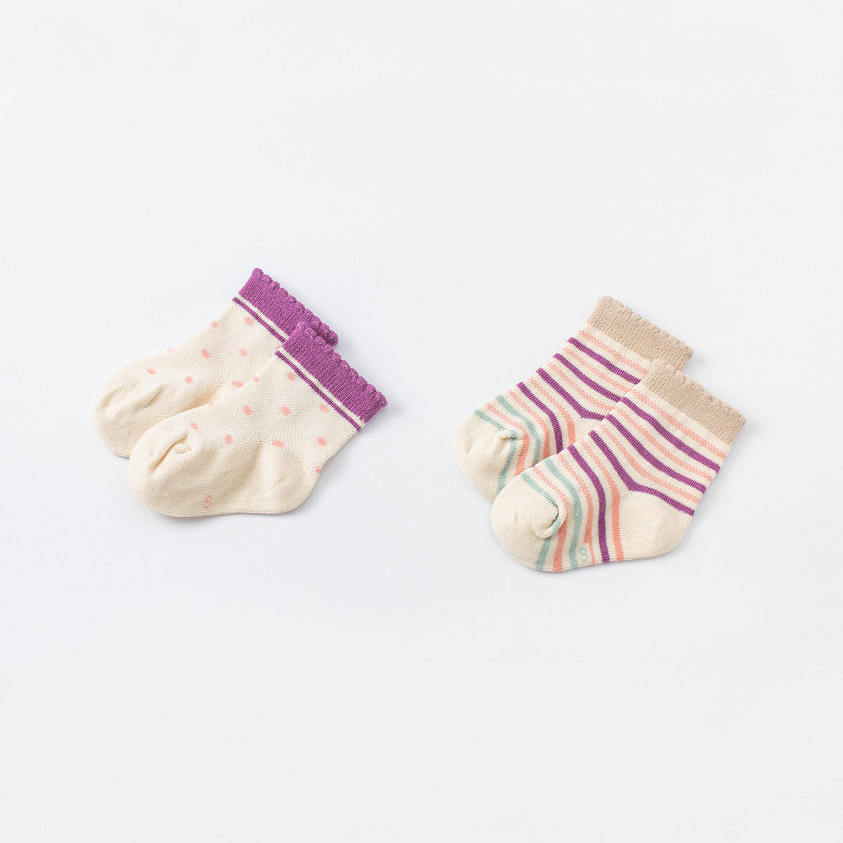 2 Pack Flower Socks