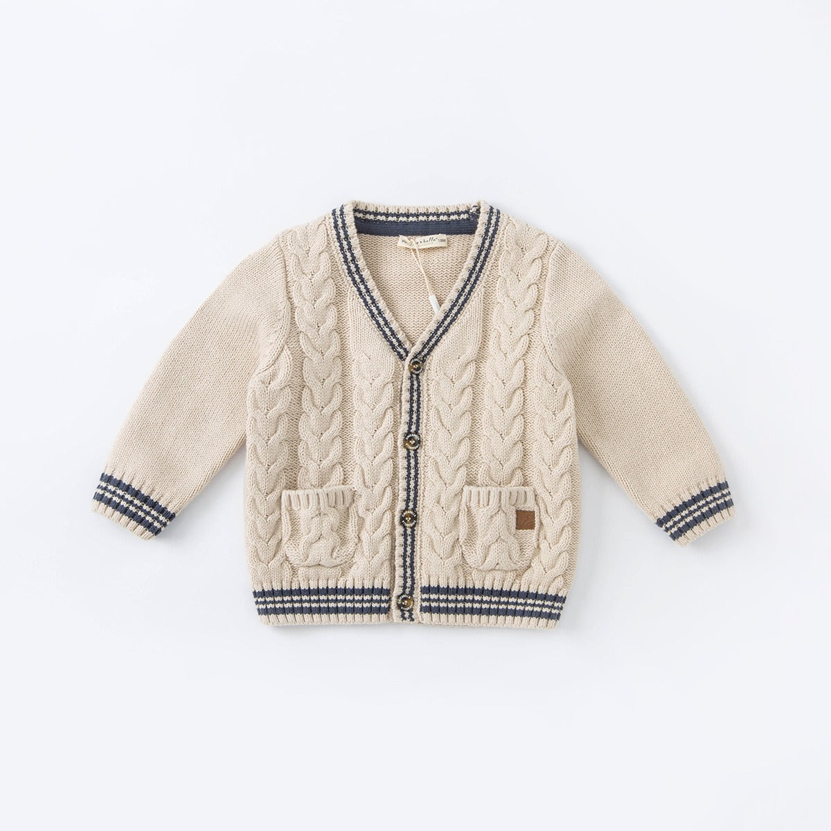 Dual Pocket Cable Cardigan