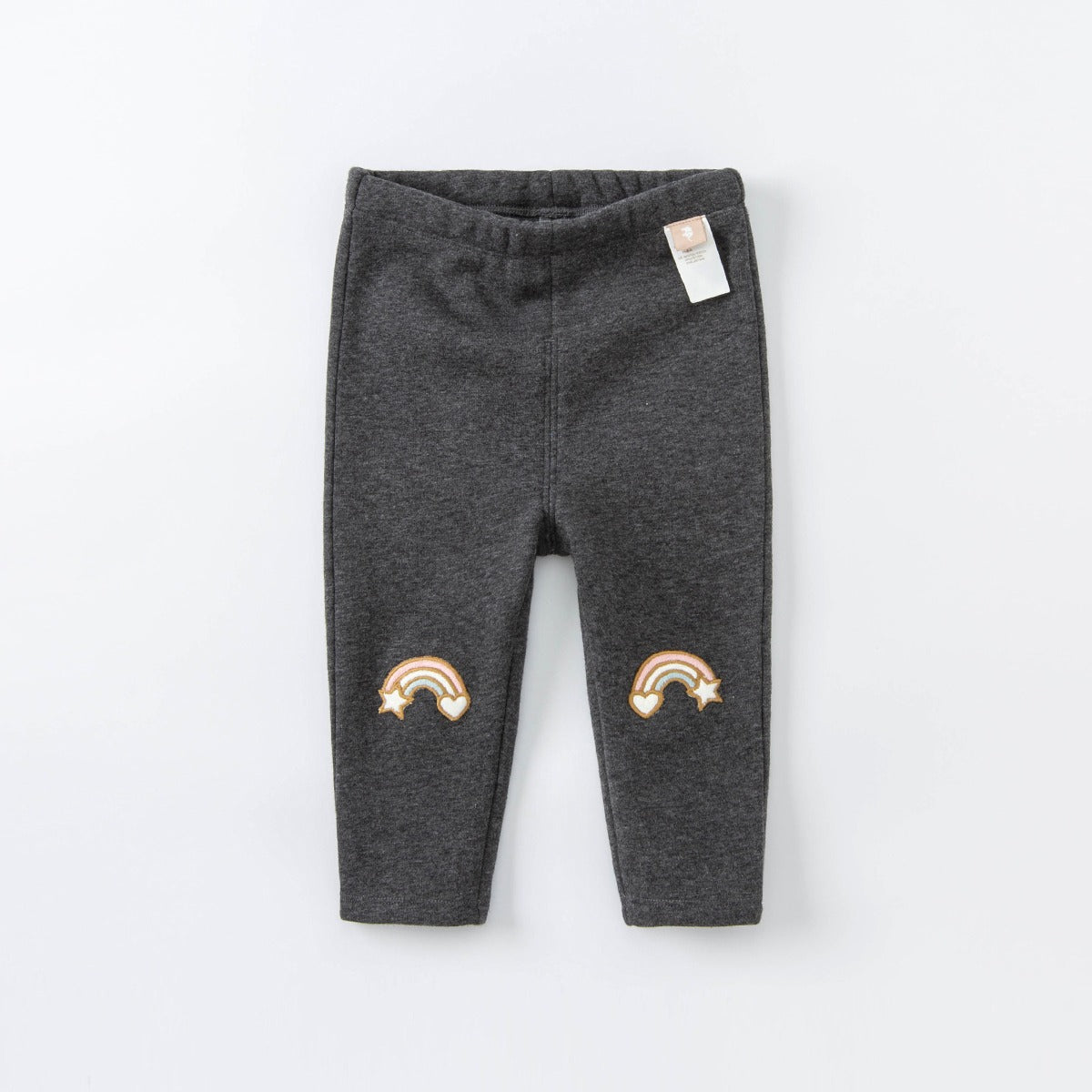 Fleece Lined Pants with Knee Patch