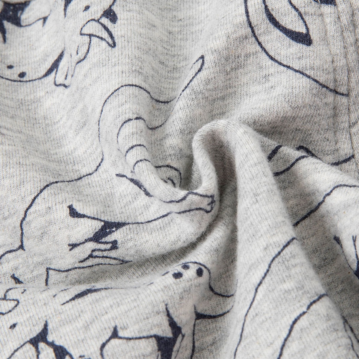 Grey Dinosaur Sweatpants