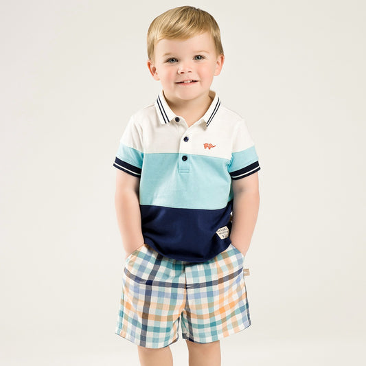 Polo Tee and Shorts Set