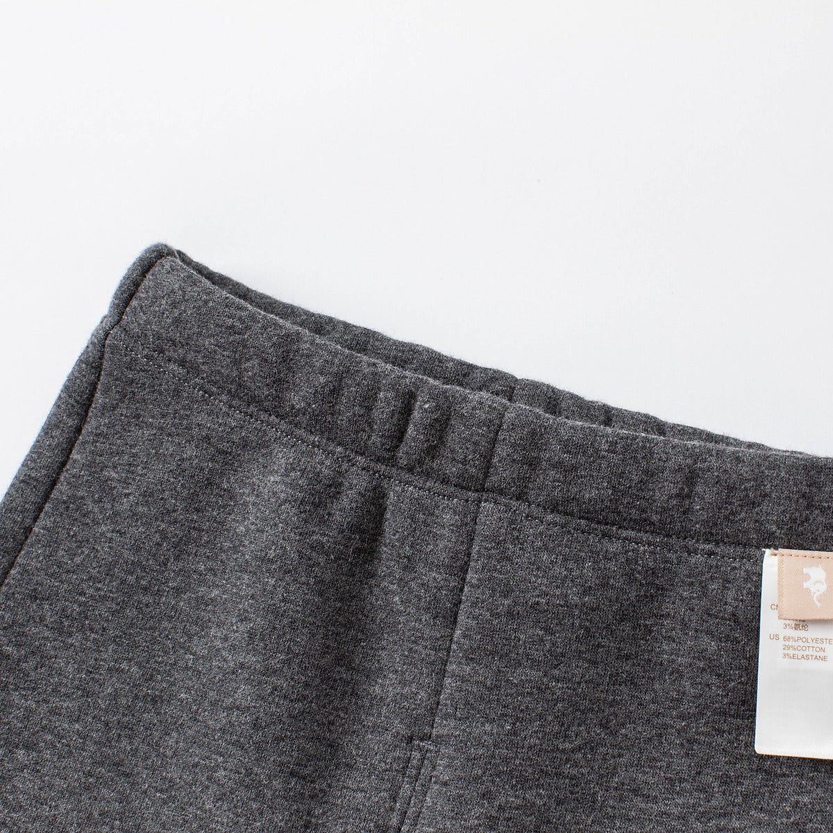 Fleece Lined Pants with Knee Patch