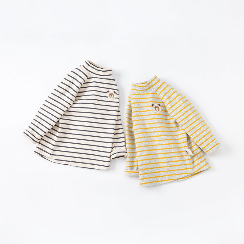 Stripe Long Sleeve Layering Top