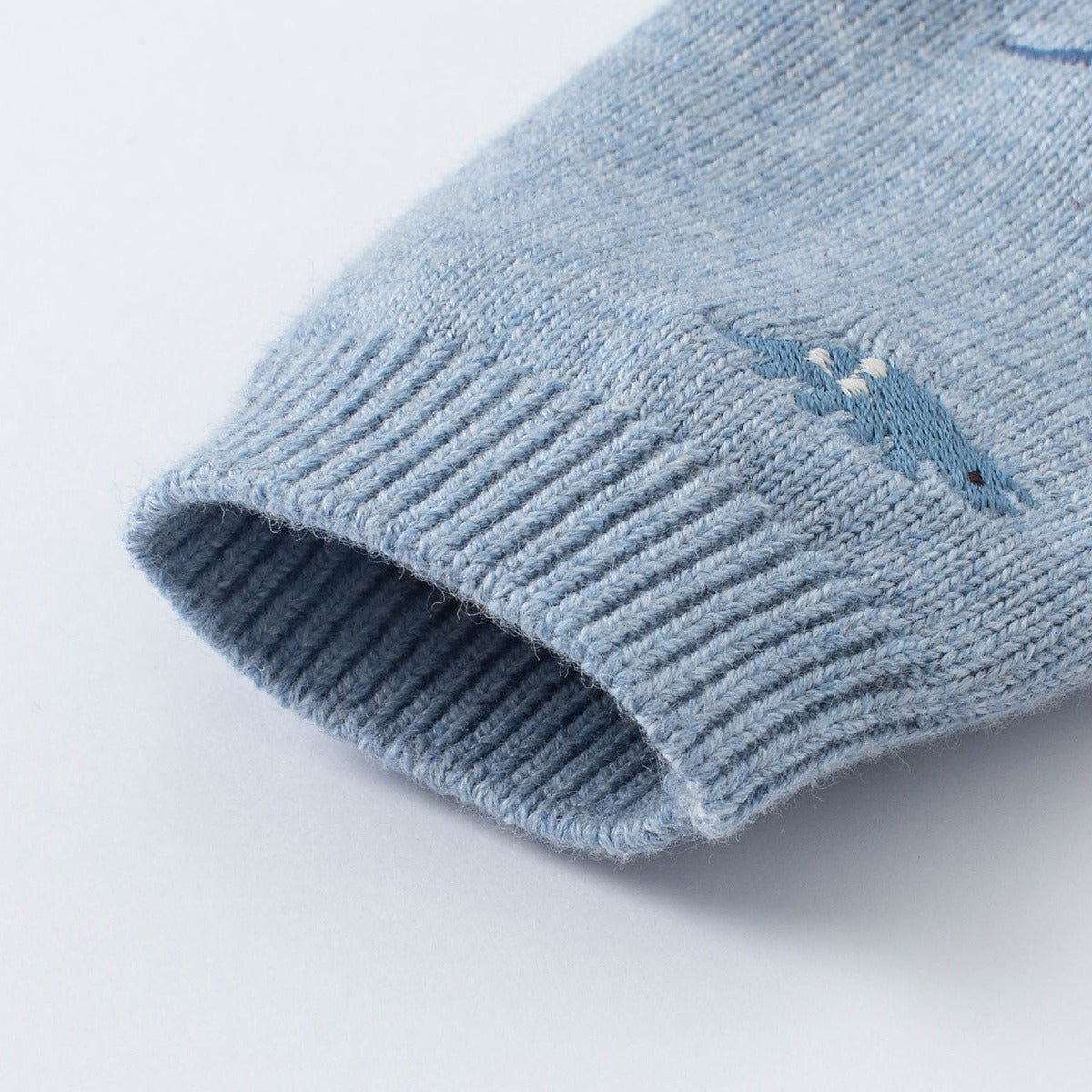 Dinosaur Blue Knitted Cardigan