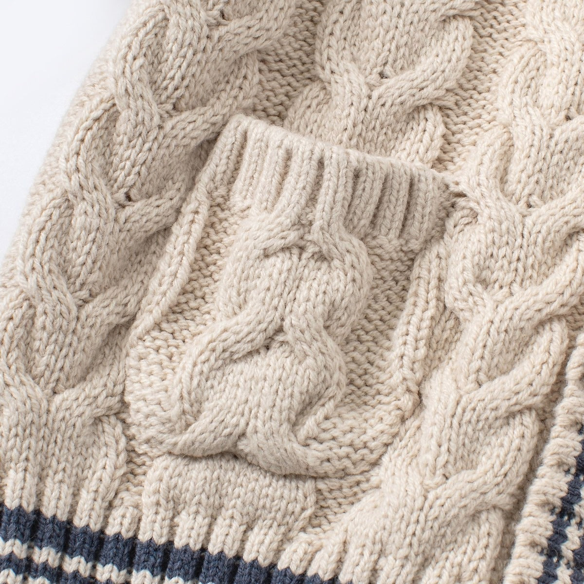 Dual Pocket Cable Cardigan