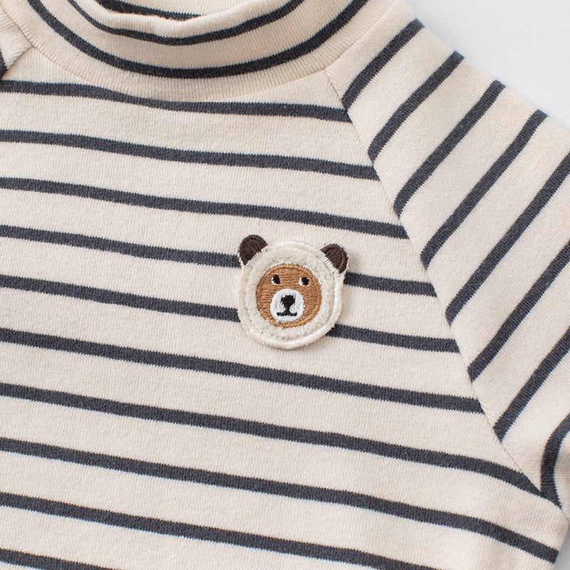 Stripe Long Sleeve Layering Top