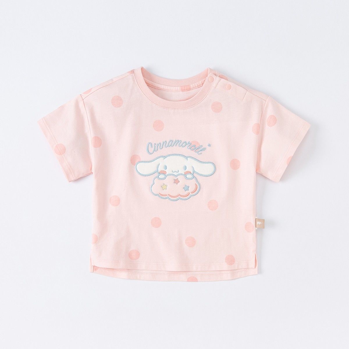 Dave & Bella Sanrio Cinnamoroll Pink Polka Dot Tee