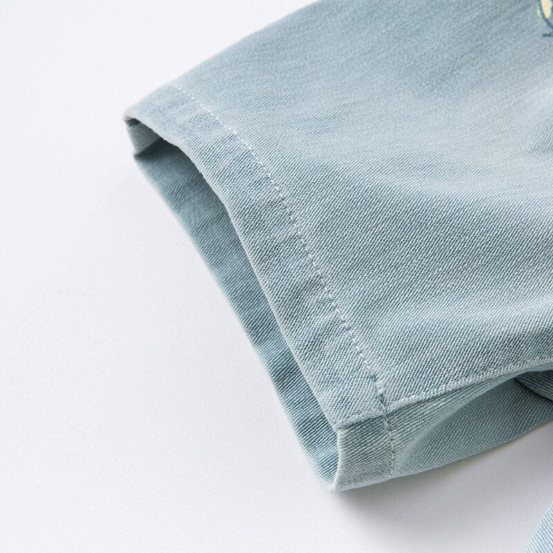 Dave & Bella x Smurf Denim Shorts