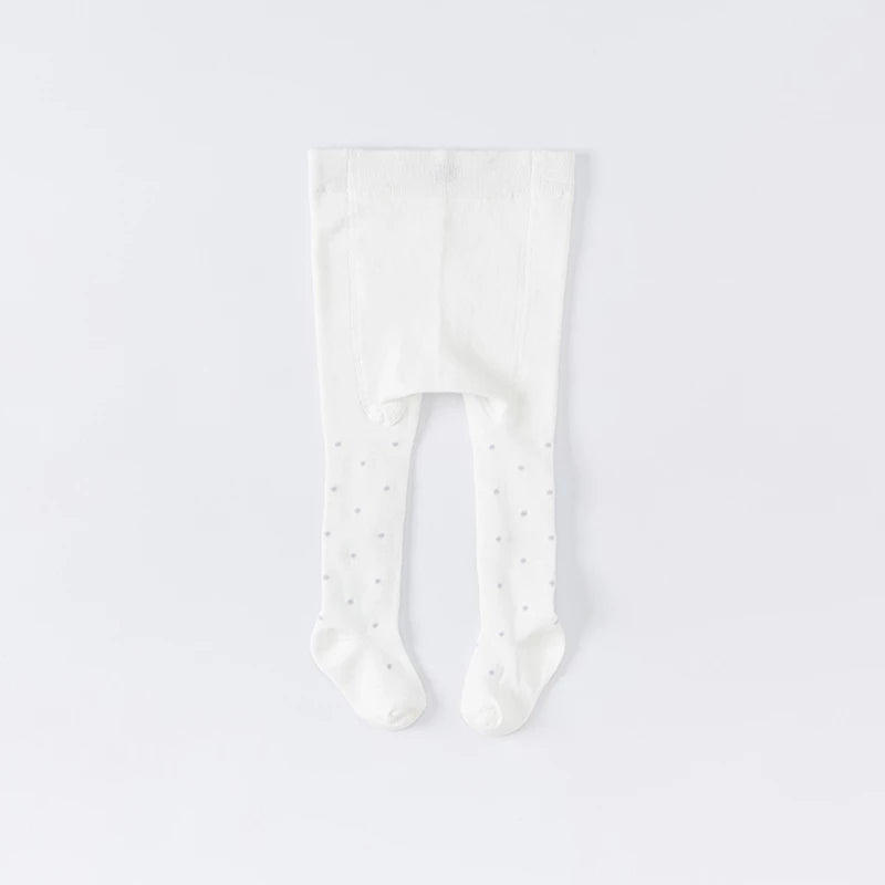 Blue Ribbons Flower Tights