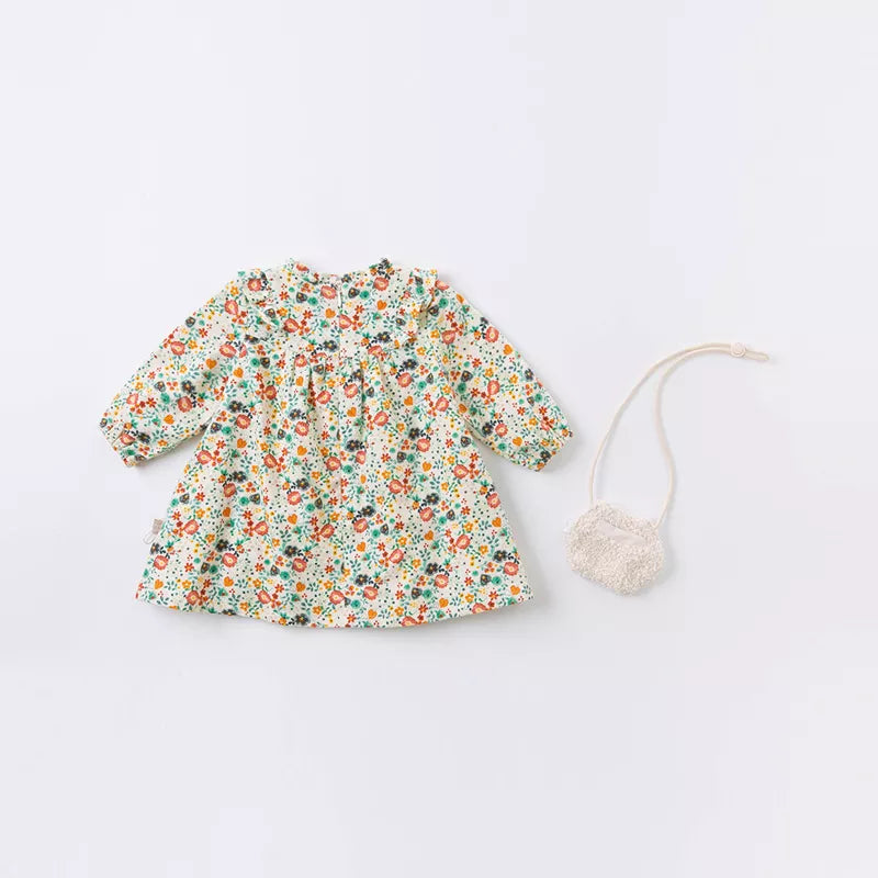 Liberty Floral Dress with Cloud Bag