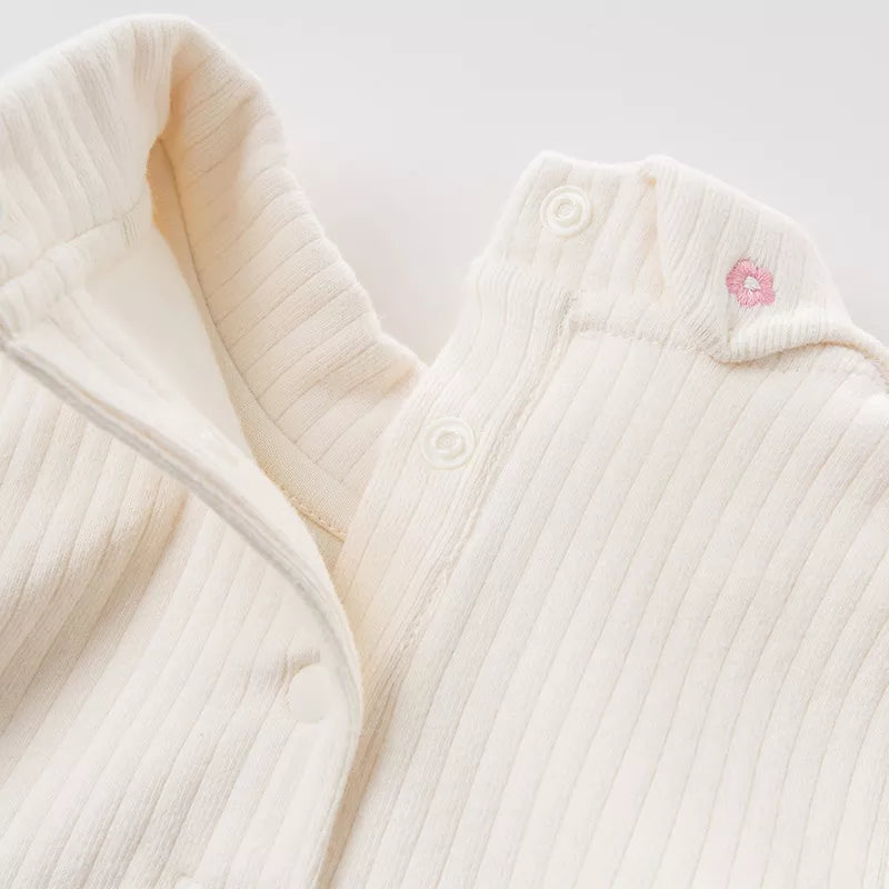 Creamy Long Sleeve Layering Basic Top