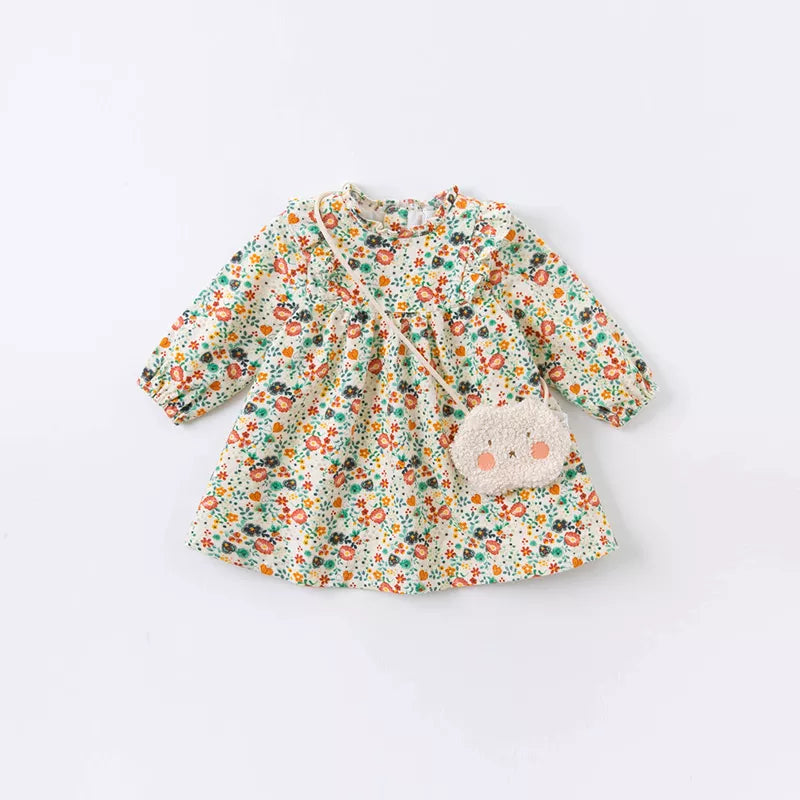 Liberty Floral Dress with Cloud Bag