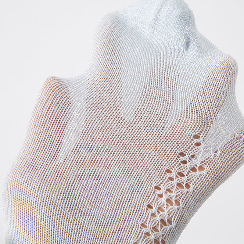 Pointelle Knee Socks