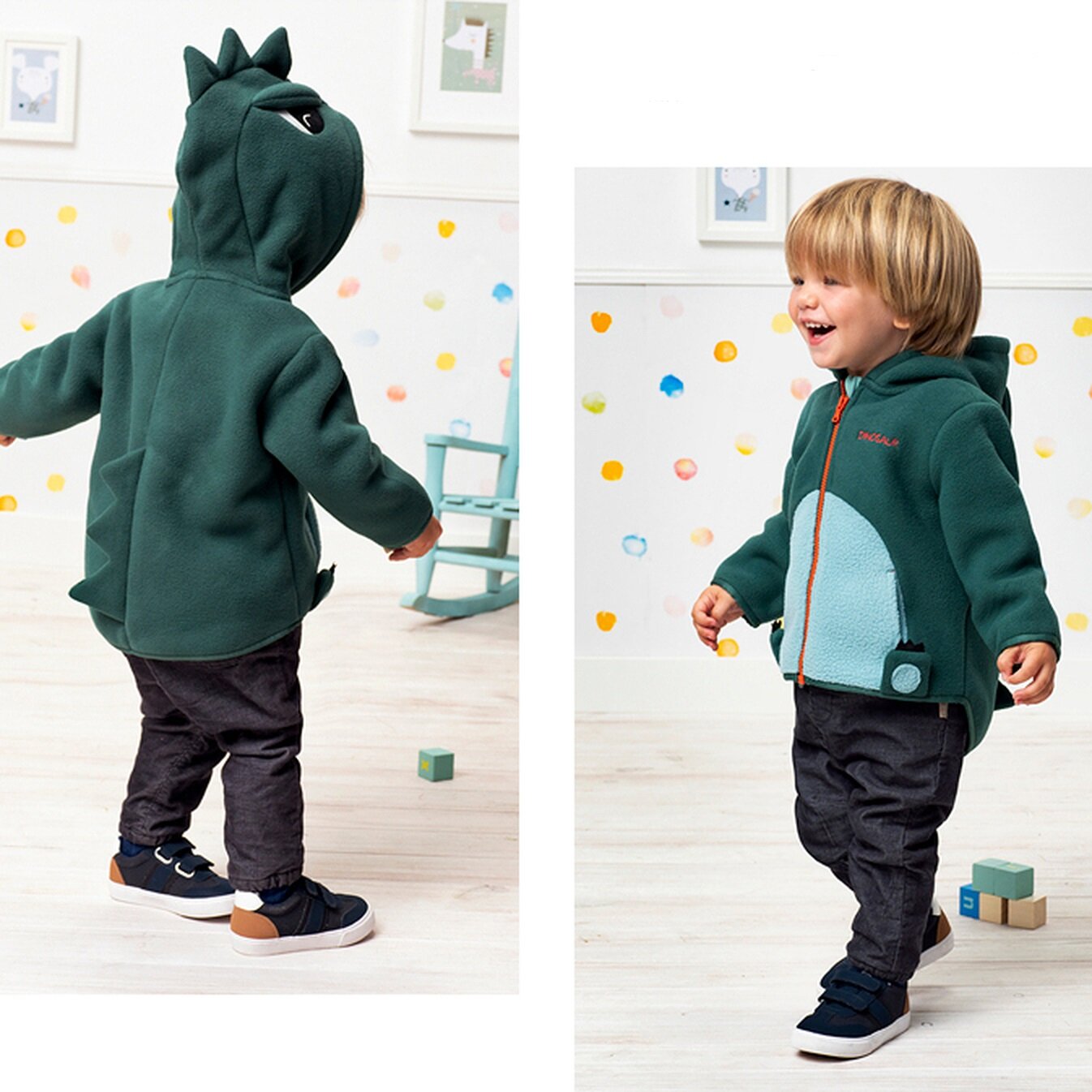 Costume Fleece Hooded Jacket