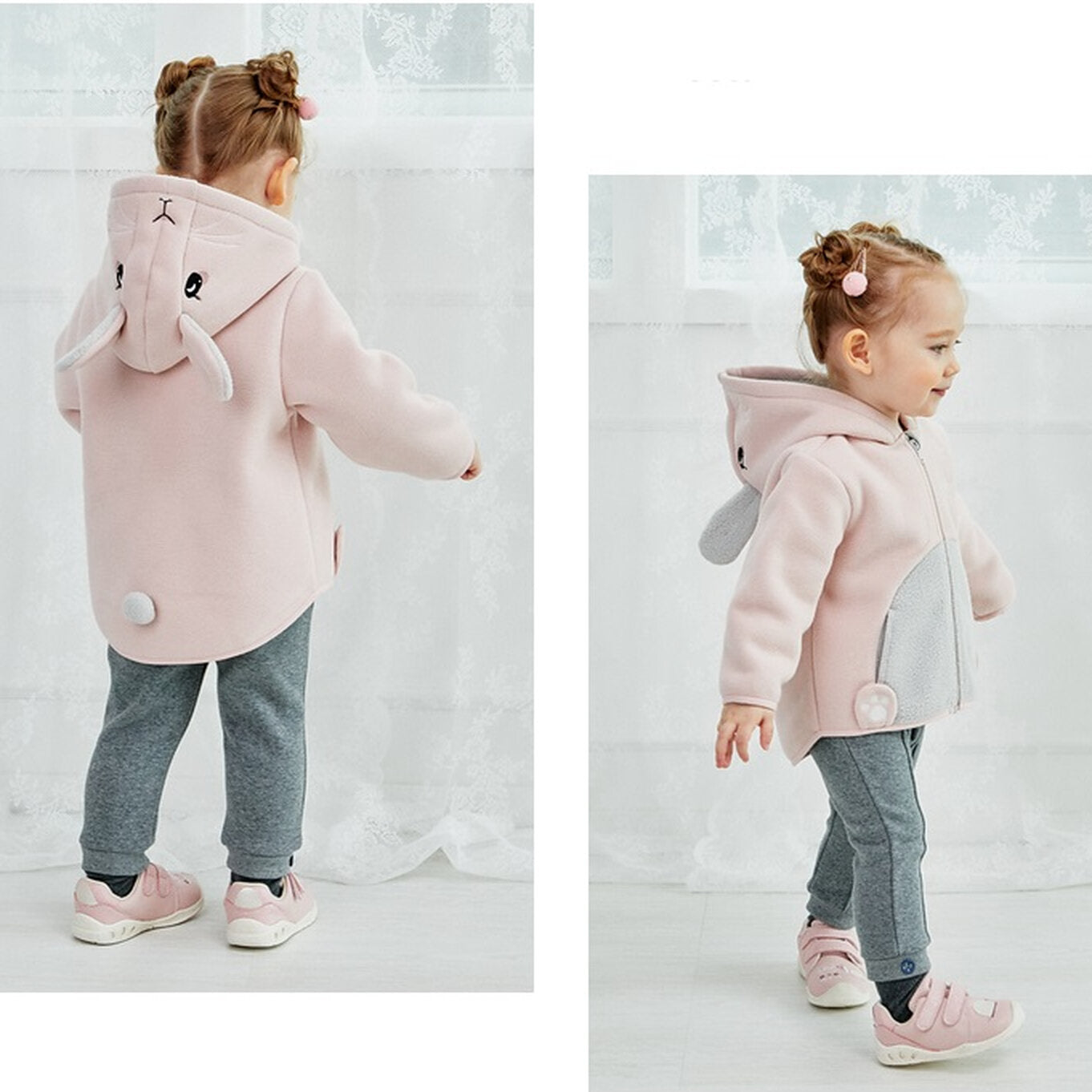 Costume Fleece Hooded Jacket