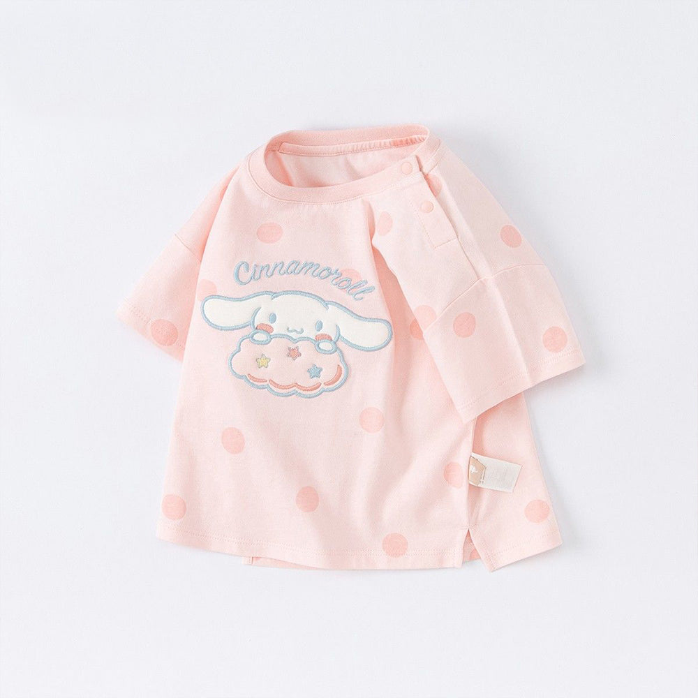 Dave & Bella Sanrio Cinnamoroll Pink Polka Dot Tee