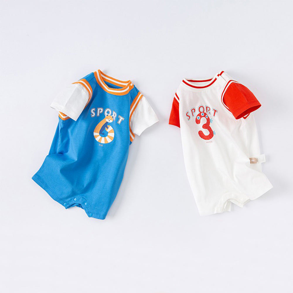 Basketball Jersey Short Romper