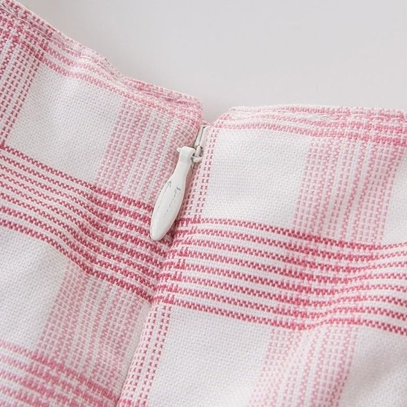 Flannel Pinafore and Shorts Sets