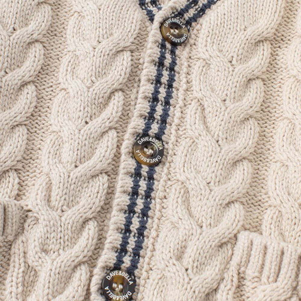 Dual Pocket Cable Cardigan