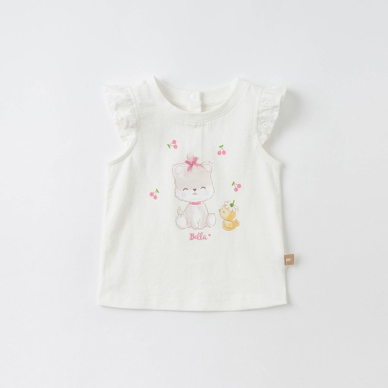Ruffled Cosy Cotton Tank