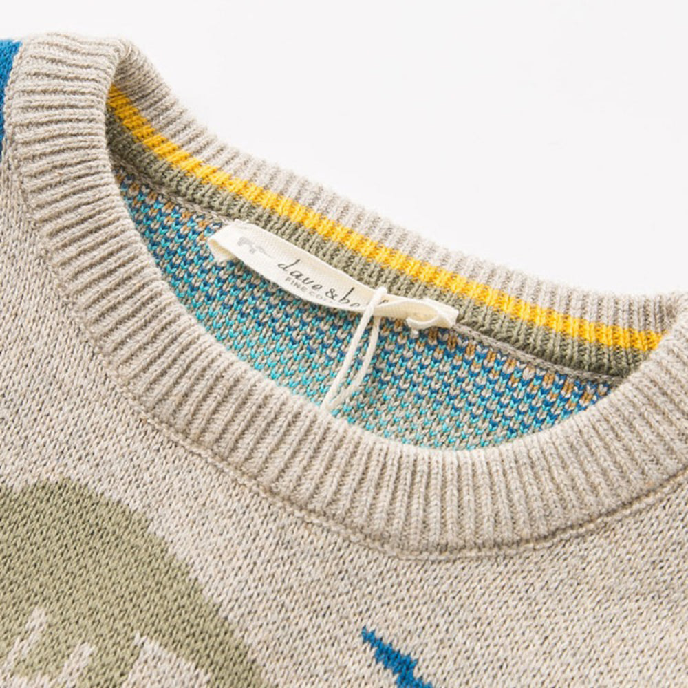 Dinosaur Knitted Sweater