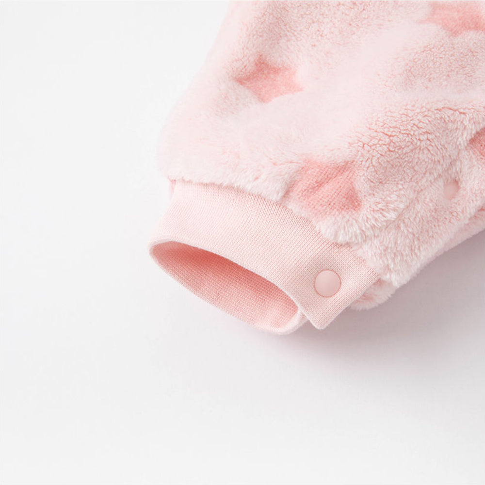 Dinosaur Winter Fleece One-Piece Romper