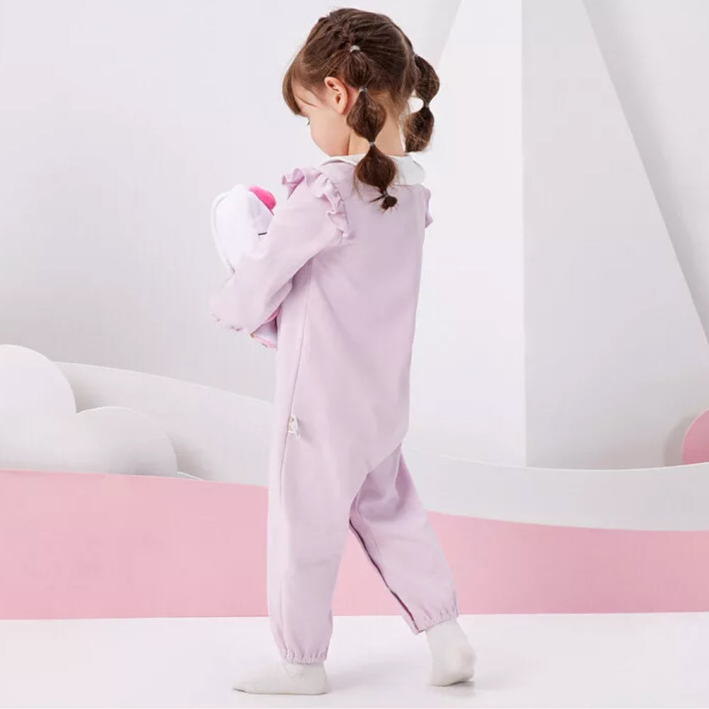 Sanrio Hello Kitty x Dave & Bella Purple Long Sleeve One-Piece Romper