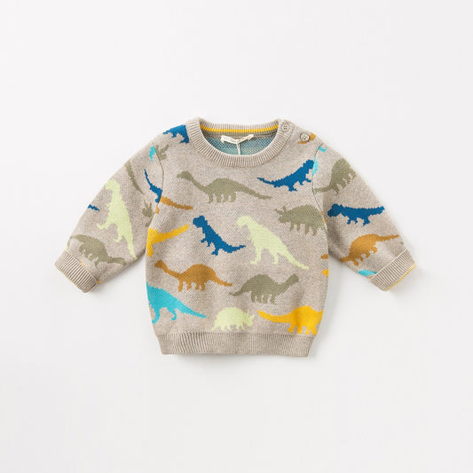 Dinosaur Knitted Sweater