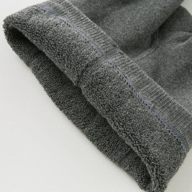 [Last] Charcoal Ribbon Fleece Lined Tights 7yrs(130cm)
