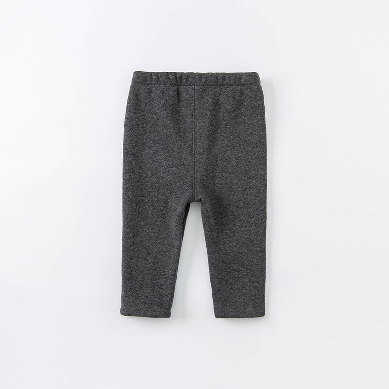 Fleece Lined Pants with Knee Patch