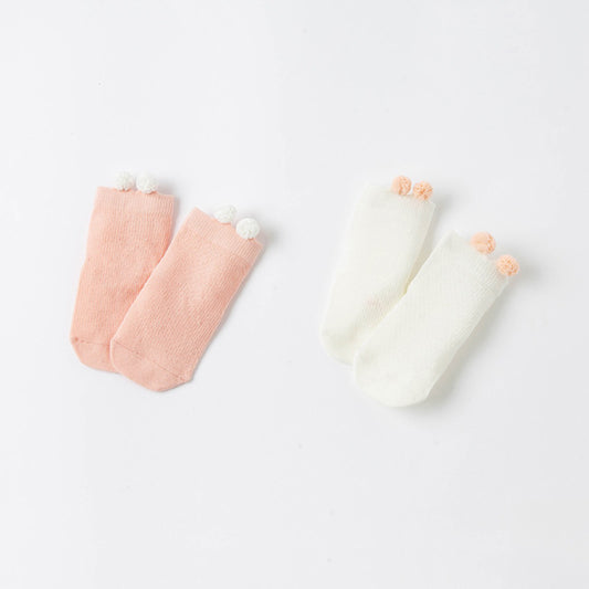 2 Pack Pom Pom Socks