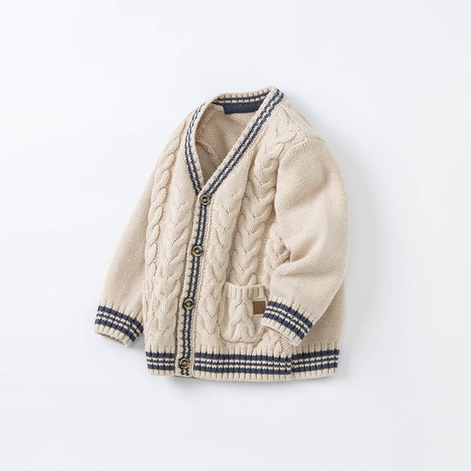 Dual Pocket Cable Cardigan