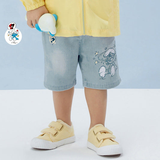 Dave & Bella x Smurf Denim Shorts