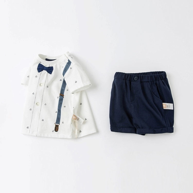 [Last] Sailor Themed Bowtie and Shorts Set 6yrs(120cm)