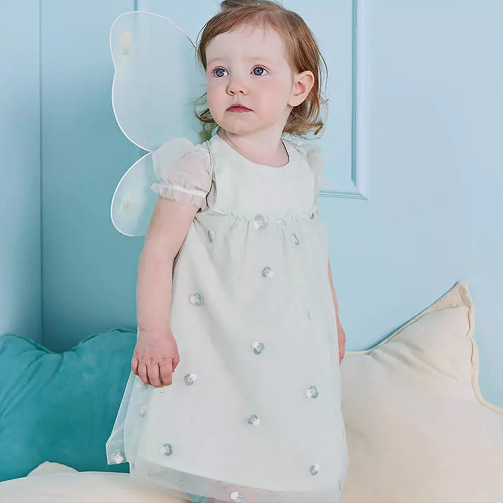 Tinkerbell Inspired Dress with Wing