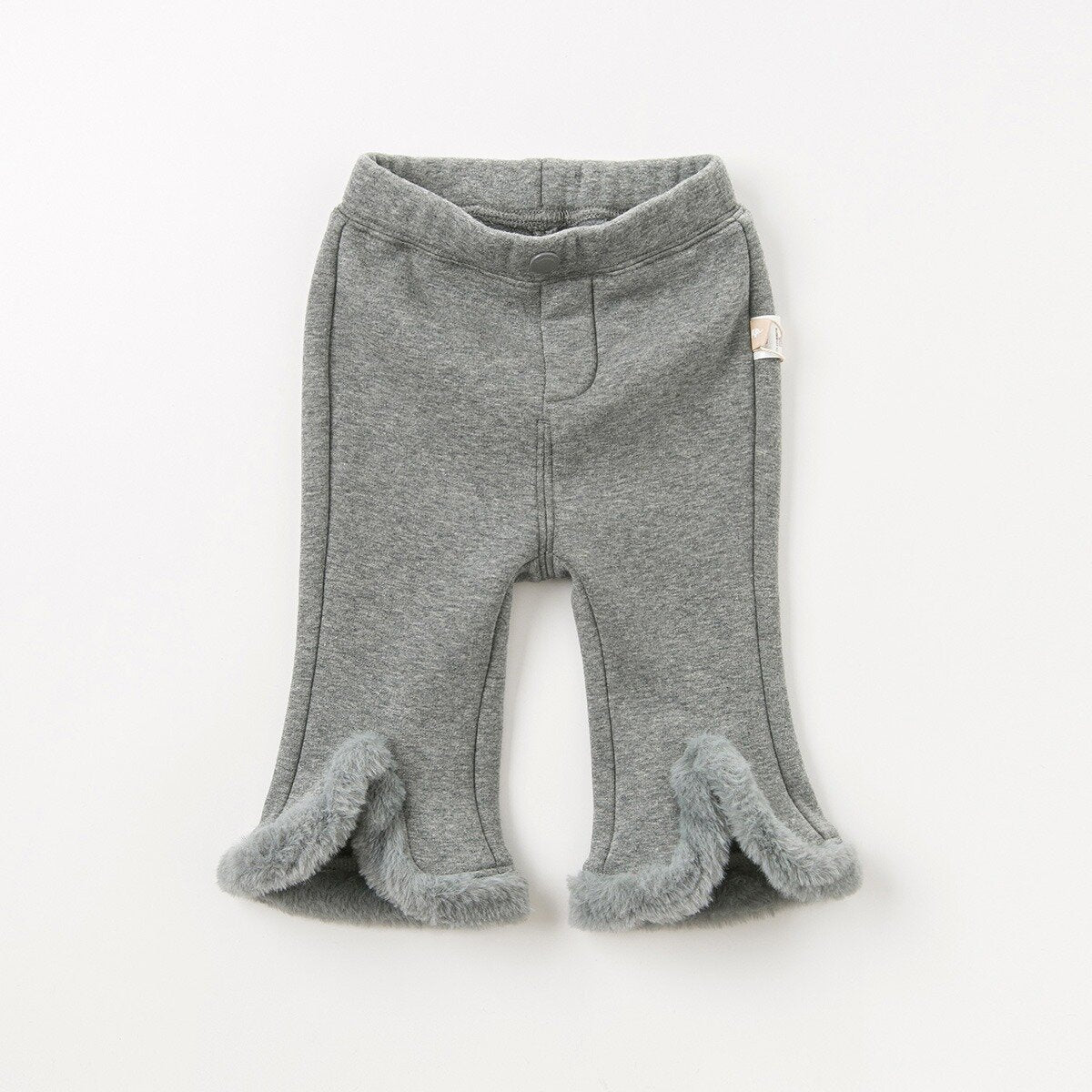 [Last] Fleece Lined Bell Pants 7yrs(130cm) - pink