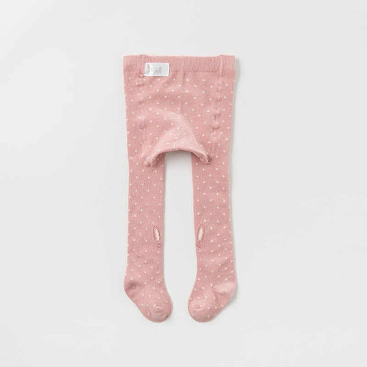 Bunny Pink Plain Tights