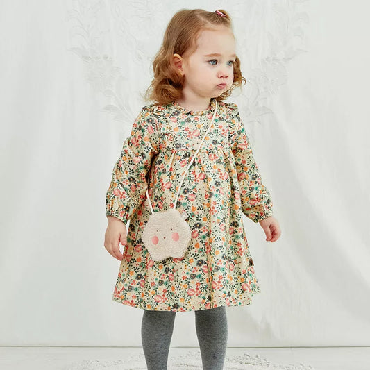 Liberty Floral Dress with Cloud Bag