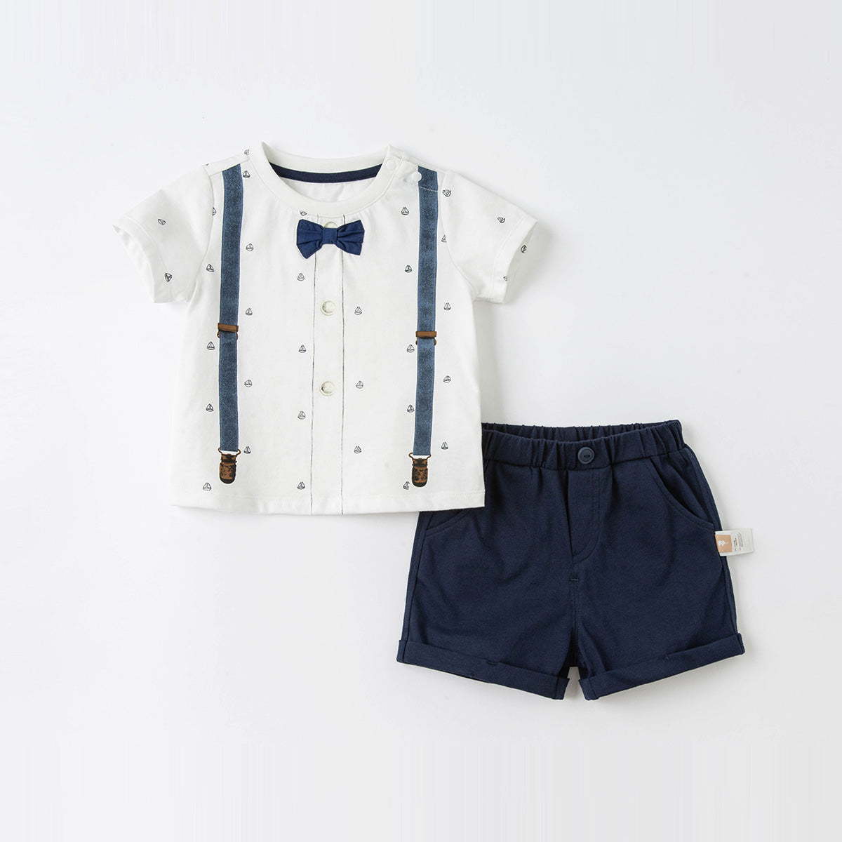 [Last] Sailor Themed Bowtie and Shorts Set 6yrs(120cm)