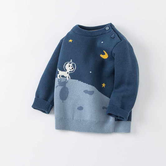 Walking on The Moon Sweater