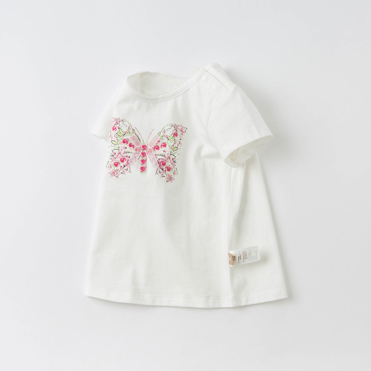 Butterfly White Tee