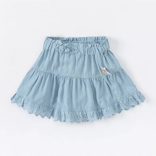 Soft Blue Skort