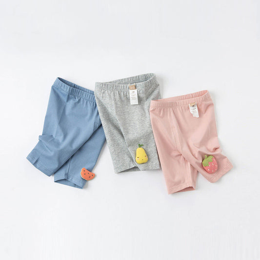 Girls Summer Fruity Shorts