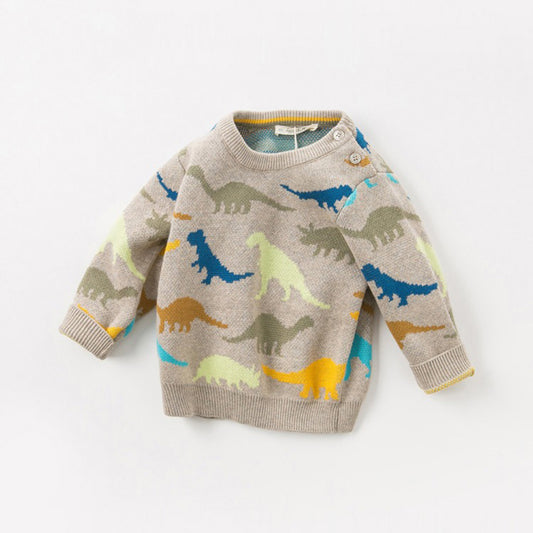 Dinosaur Knitted Sweater